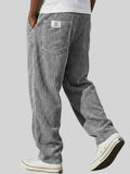 Faren - Textured Drawstring Trousers