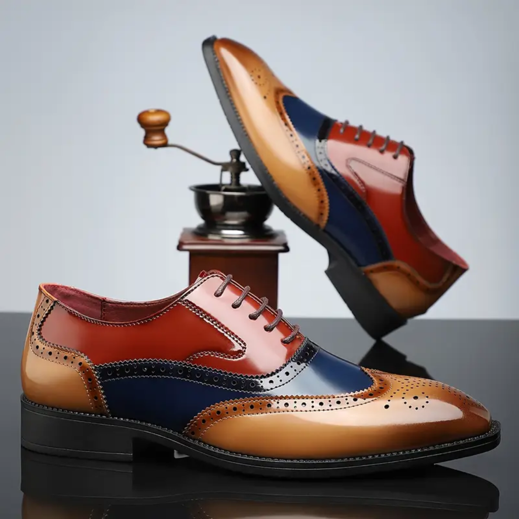 Farlon - Brogue Oxford Shoes