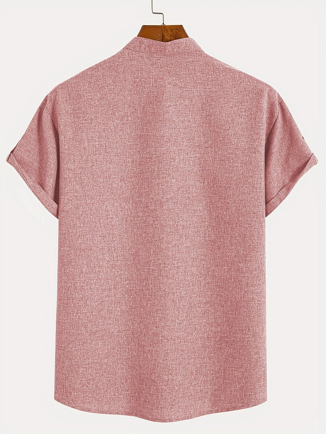 Harlan - Textured High-Collar Shirt